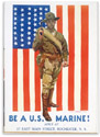Poster Advertisement to become a marine